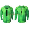 Original Fußballtrikot Frankreich Hugo Lloris 1 Auswärtstrikot Torwart WM 2022 Langarm Für Herren